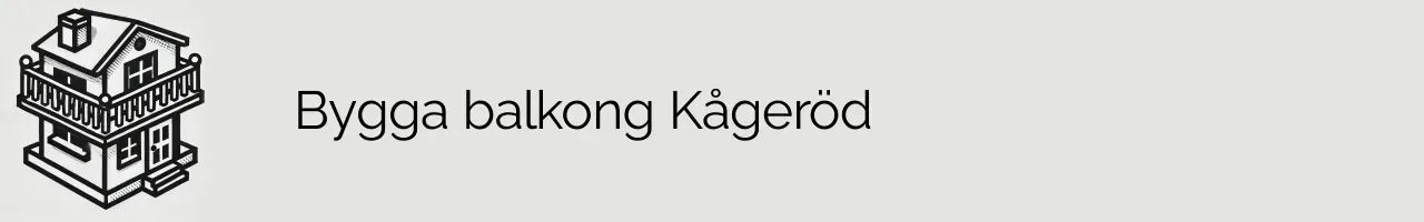 Bygga balkong Kågeröd